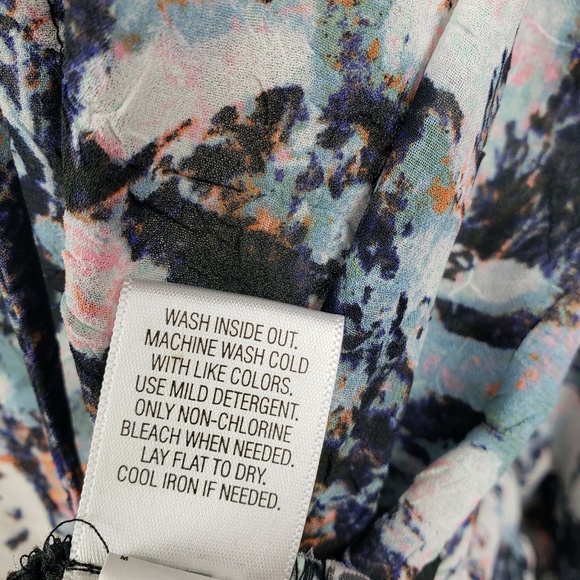 SIMPLY VERA VERA WANG Blue Top Medium - Picture 3 of 7